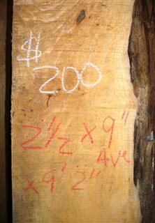 2.5 Inch Maple Mantles $200