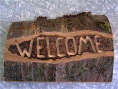 Welcome Plaque