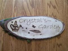 Custom Garden Sign